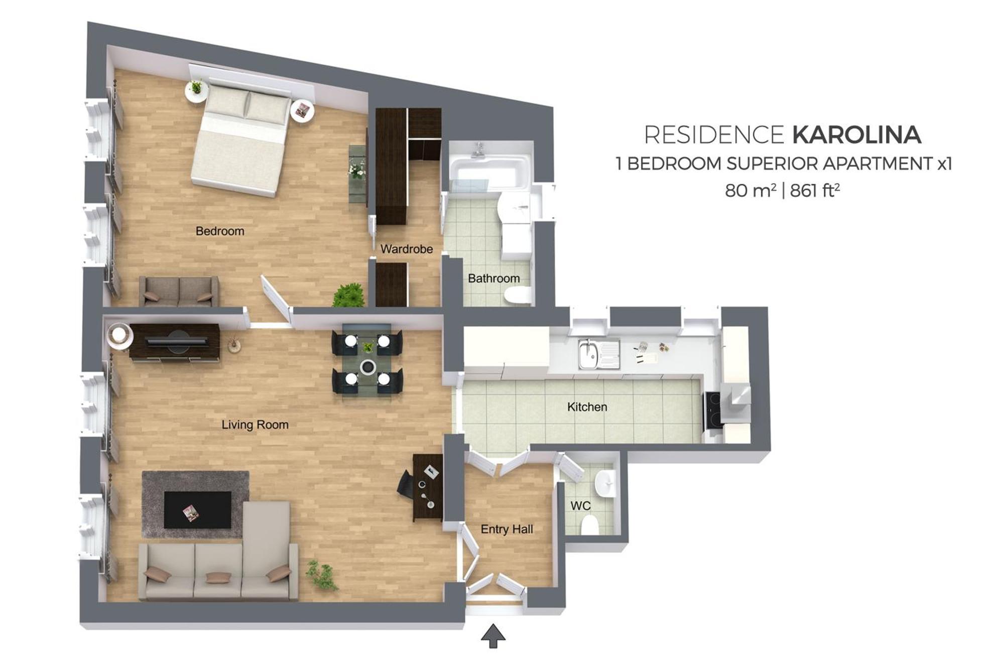 Residence Karolina Prague Room photo