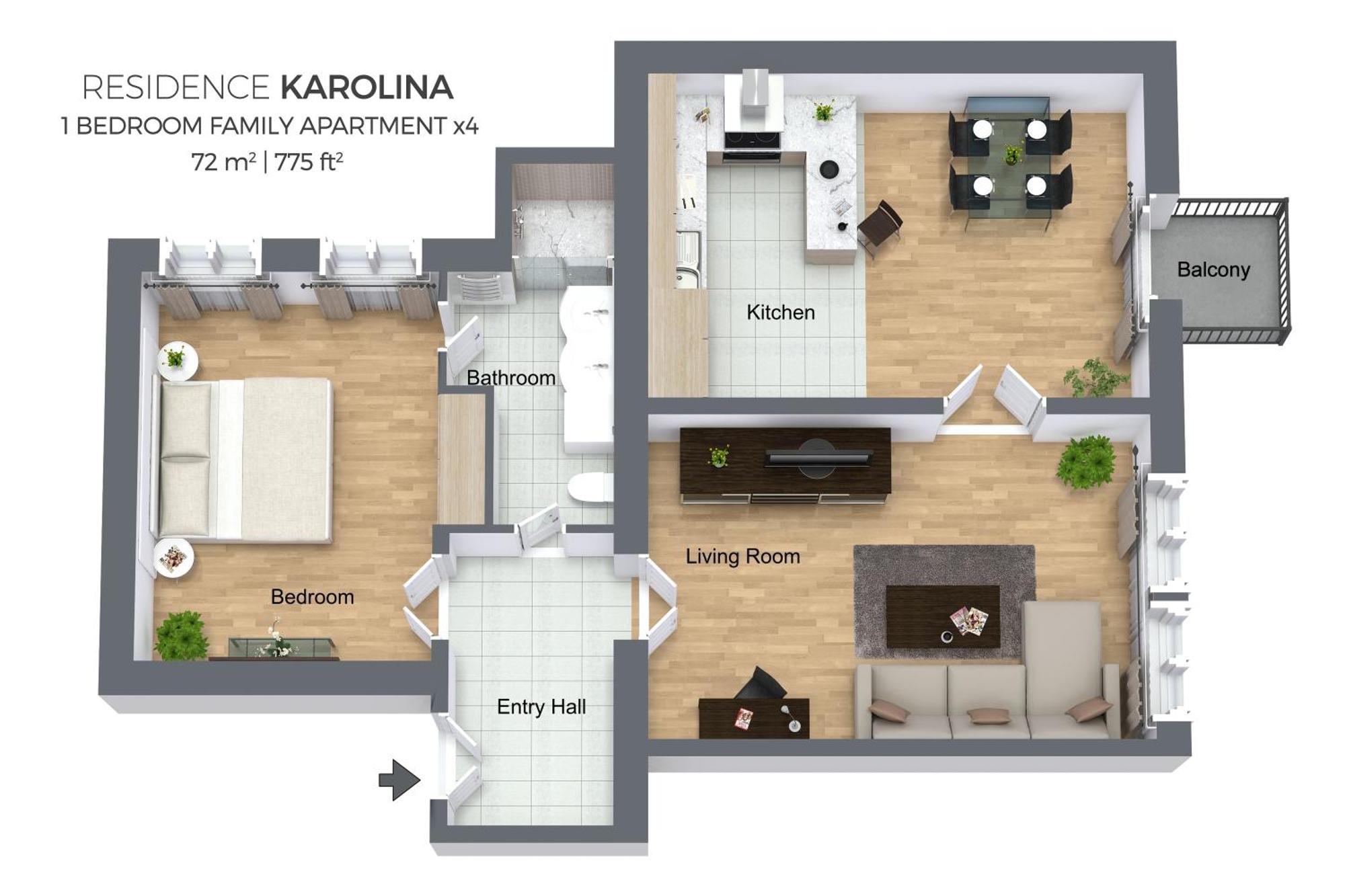 Residence Karolina Prague Room photo